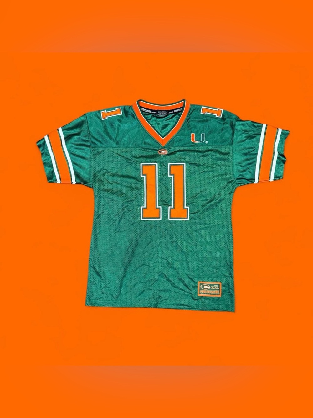 Y2K University of Miami Hurricanes 11 Jersey